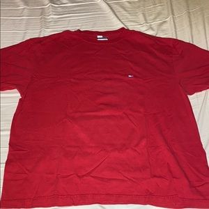 Tommy Hilfiger Extra Large Plain Red Tee